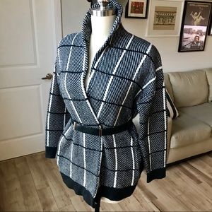 Cozy Plaid Fall Sweater